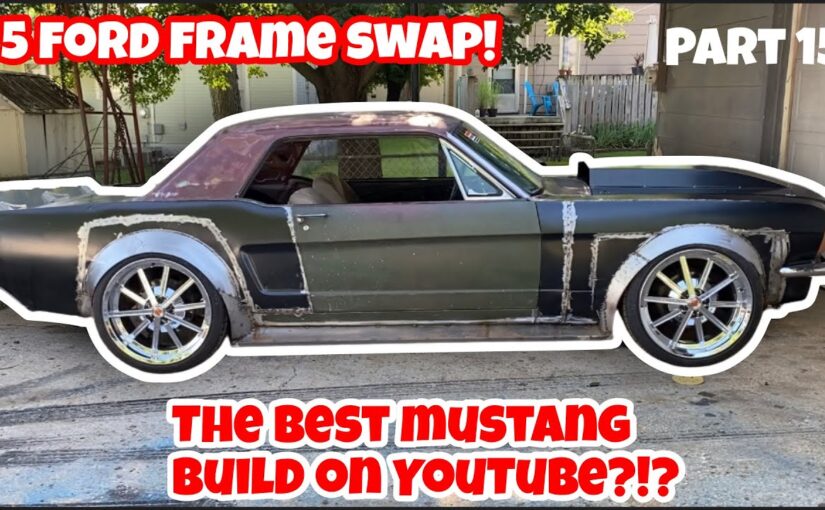 Casey’s Customs 1965 Mustang Chassis Swap Part 15: Hood Scoop, Rear Spoiler, And More! It’s Starting To Come Together!